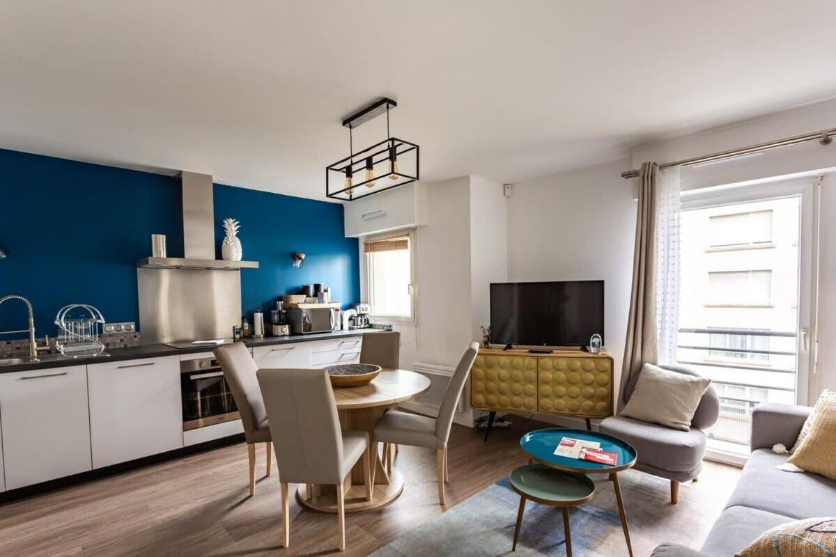Le Saint Helier -Appartement Cosy Et Calme Parking Rennes Dış mekan fotoğraf